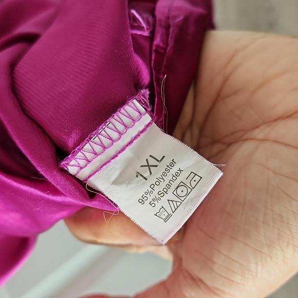 Purple & Black Slip/Baby doll 1XL - Picture 3 of 3